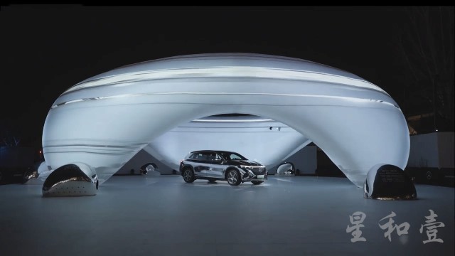 新媒體藝術展示-戶外投影